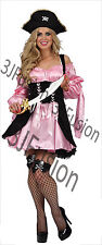 Caribbean Pirate Ladies Fancy Dress Buccaneer Hen Party Womens Costume Outfit K
