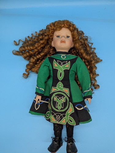 Vintage irish porcelain doll - vintage,
