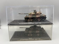 2x DeAgostini 1:72 Type 61 10th Tank Battalion 8th Division Japan. - 1993