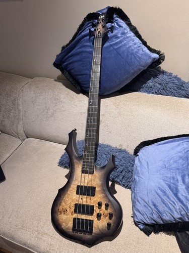 Esp ltd ebony bass guitar - esp,