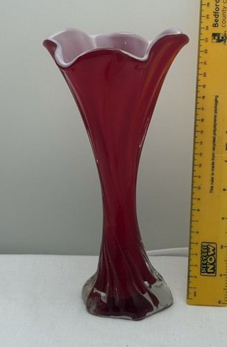 Vintage mid century ruby red - vintage,