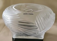Lalique Crystal Hutan Vase