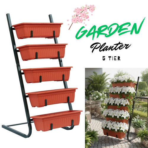 Garden planter flower tier - flower,