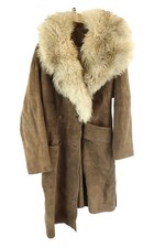 HEATONA Brown Leather Coat