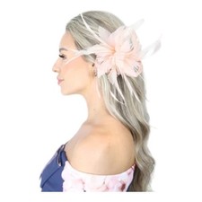 Women Feather Fascinator Hair