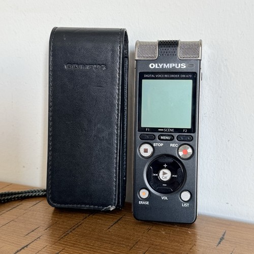 Olympus 670 digital voice - olympus, dm-670