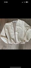 Zara Sequin Bomber Jacket