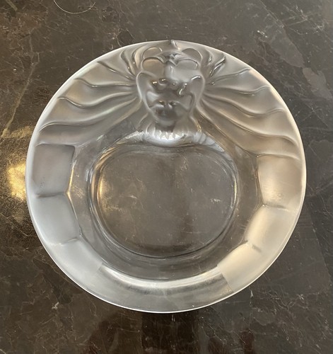 Lalique crystal tete leon - tete, de