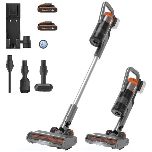 Worx 20v cordless stick vacuum - worx,