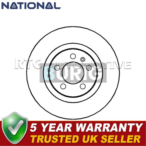 Burig front brake disc - burig, fits