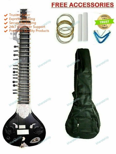 Electric travel sitar with - electric,
