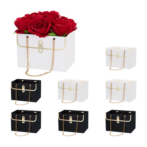 Paper flower bags - pcs,