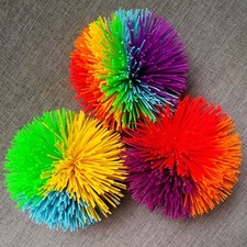 Multicolored Silicone Koosh
