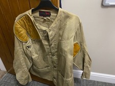 Vintage 10-X 1950 Shooting Jacket Mens Sz 42 Rifle Club Patches Certificates VGC
