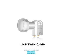 UNIVERSAL TWIN LNB CYFROWY POLSAT NC+ CYFRA CANAL HD SKY ASTRA THORE 3D 4K 40MM