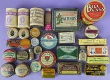 Original Vintage  Advertising - Chemist  Pharmacy -  Tins & Packaging - Choose