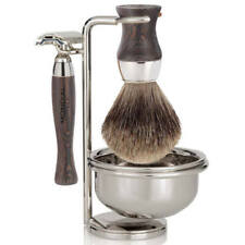 Mondial 1908 Wenge Wood Shaving Set Heritage