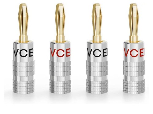 Vcelink banana plugs 24k - vcelink,
