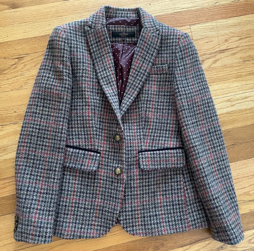 Harris tweed blazer jacket - harris,