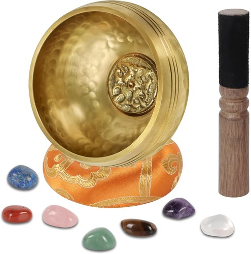 14in tibetan singing - tibetan, bowl