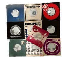 Ten Vintage Record Sleeves, In Good Condition No Marks, Tears Etc