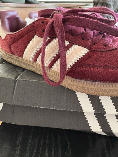 Adidas samba maroon pony - adidas, og