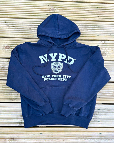 Nypd navy pullover hoodie - navy,