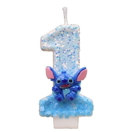 Stitch birthday candle - birthday, disney