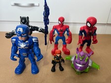 6x Playskool Super Hero