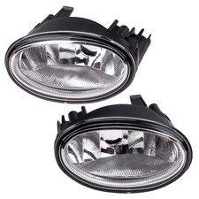 QPUS18799 Front Fog Lights With Daytime Running Light LED 12V Universal Fit