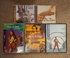 Paul Gilbert DVD + CDs