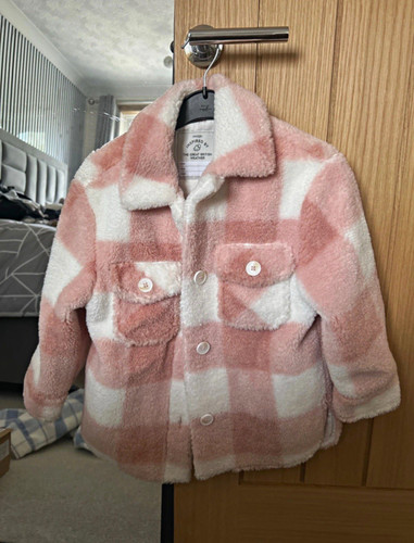 George girls pink white - george, pink/white