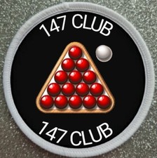 3" Snooker 147 Club Iron / Sew