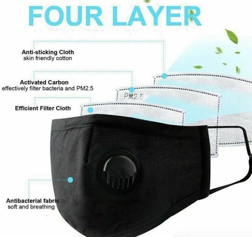 Face mask protective dust - face,