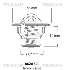 8620 8088 TRISCAN THERMOSTAT