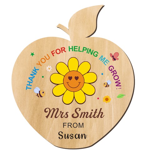 Personalised wooden fridge - wooden,
