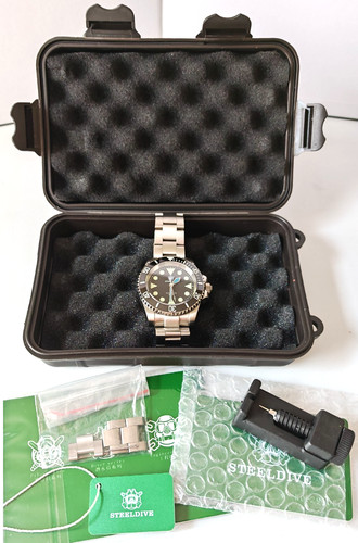 Steeldive sd1955 black ltd - steeldive,