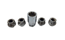 HONDA CIVIC MK9 ALLOY WHEEL SECURITY LOCKING WHEEL NUTS SET KEY SET 2012-2017