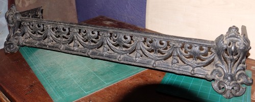 Antique cast iron - antique, fireplace