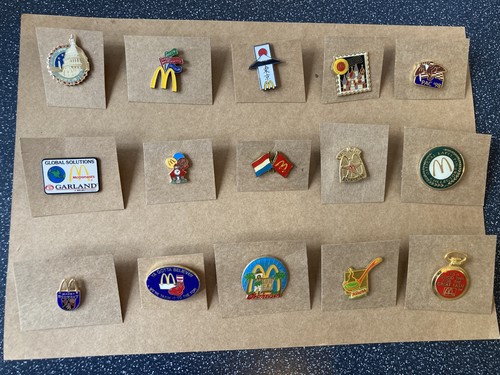 Pin badge vintage joblot - pin,