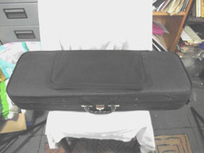 LIGHTWEIGHT RECTANGULAR CASE FOR FULLSIZE VIOLIN. NEW. BLACK
