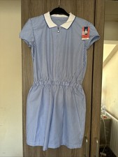 Girls Blue Gingham Summer
