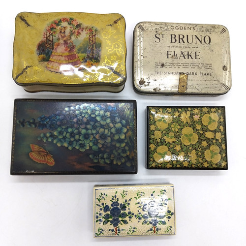 Bundle vintage antique tins - bundle, vintage/antique