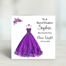 Personalised Prom night Card