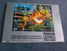 parker games 1981 video games catalogue,includes s.w return of the  jedi 1 and 2