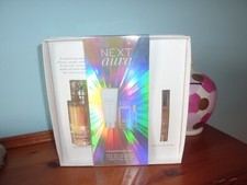 Next Aura 3  Piece Fragrance Piece Set 100ml & 10ml EDP 200ml Body Lotion BNIB