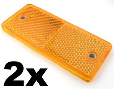 2x E-Approved Amber Orange
