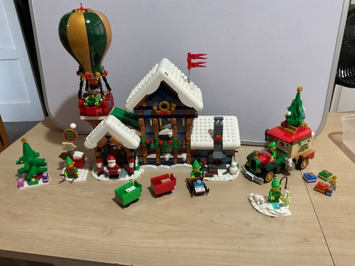Lego icons santa post - icons:, santa's