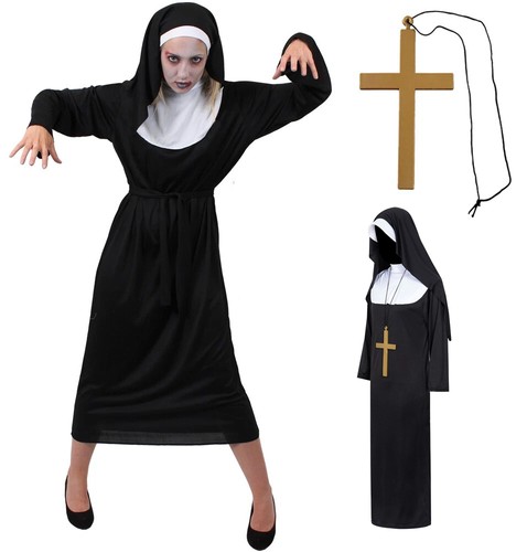 Ladies nun costume - ladies,