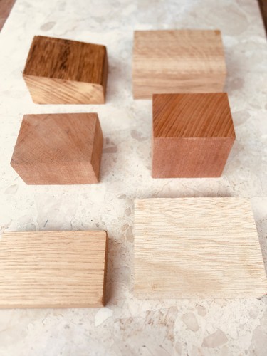 New mahogany oak hardwood - new,